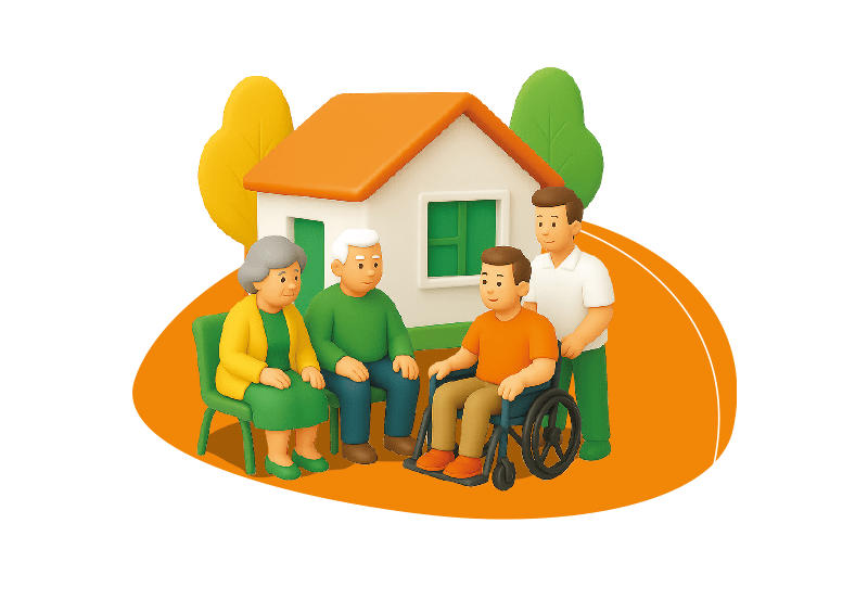 Aide a la personne picto admr