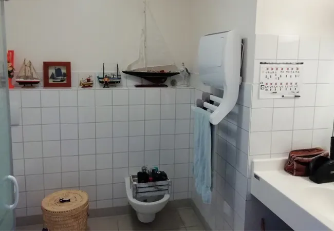 Exemple agencement SDB