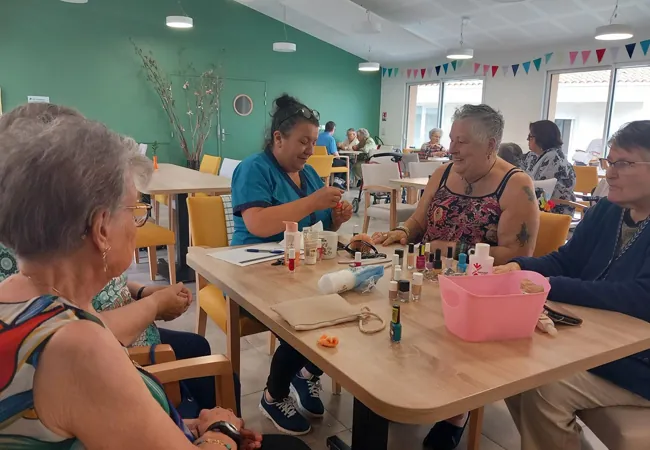 activité entre résident