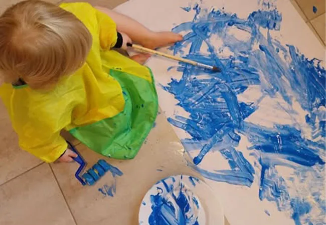 activité manuelle peinture